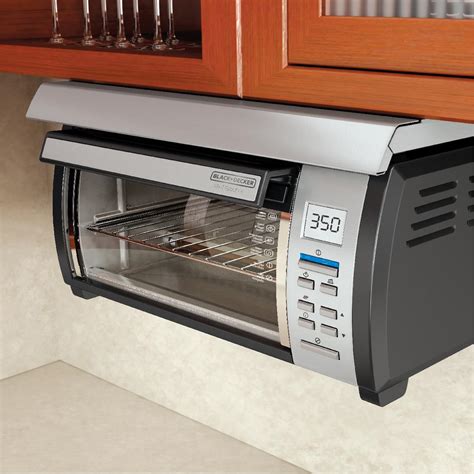 under cabinet toaster oven stainless steel|under cabinet mounted toaster ovens.